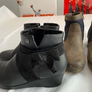 Girls Size 3 Wedge Boots
